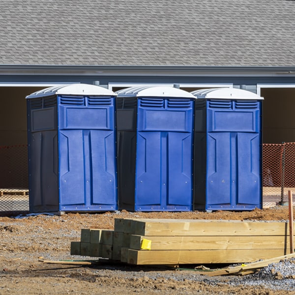 what is the expected delivery and pickup timeframe for the porta potties in Cudahy